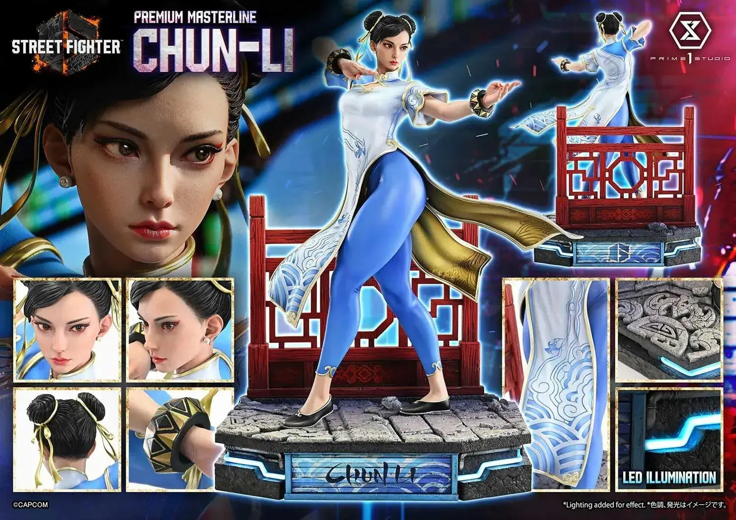 Prime 1 Studio Street Fighter 6 Chunrei 1 4 Scale Polystone