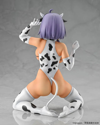 Q Six Nutashi Cow Costume Figure Tan PVC 1 5 Scale