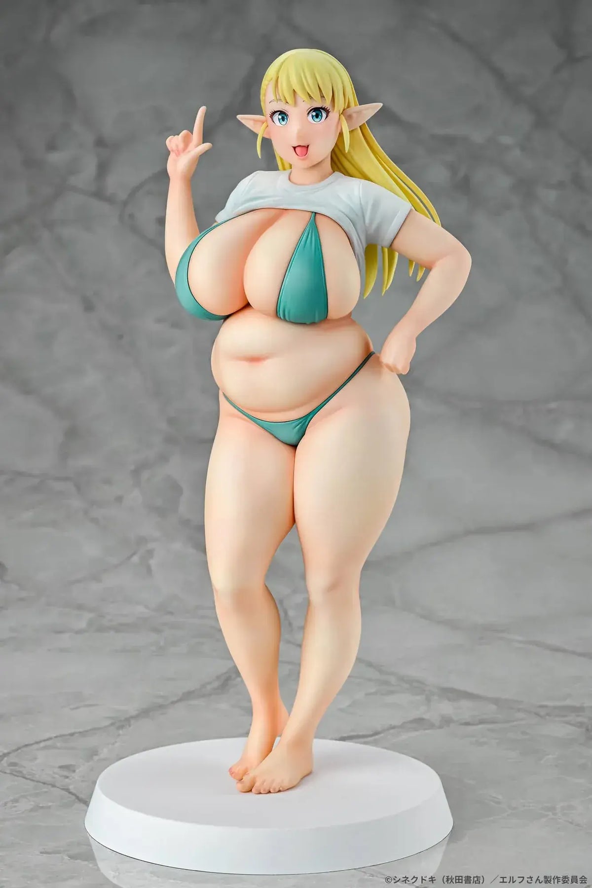 Q-Six Plus Sized Elf Erufuda One Seventh Scale PVC Figure