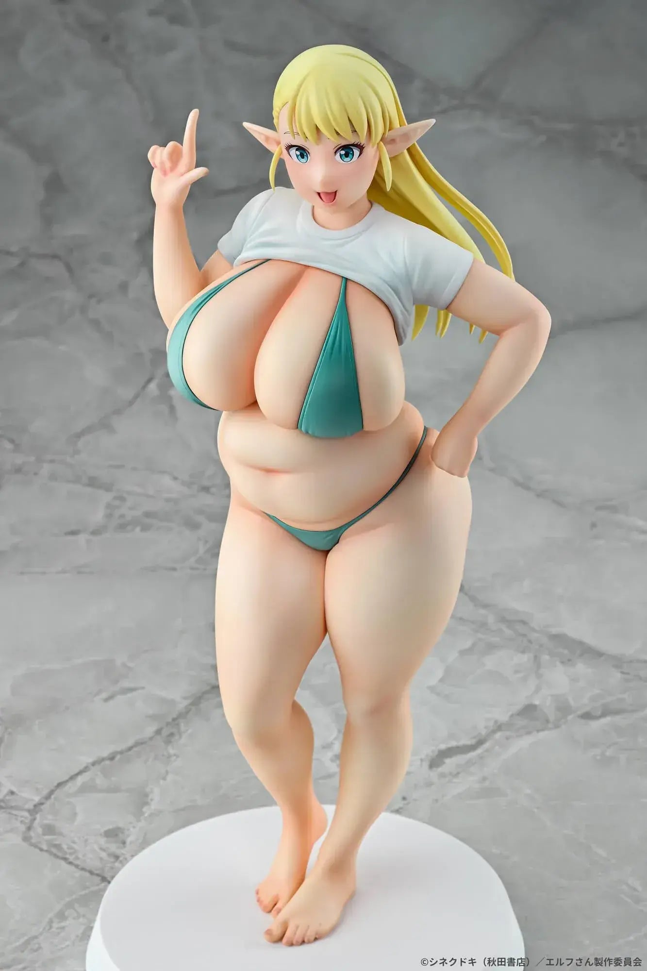 Q-Six Plus Sized Elf Erufuda One Seventh Scale PVC Figure