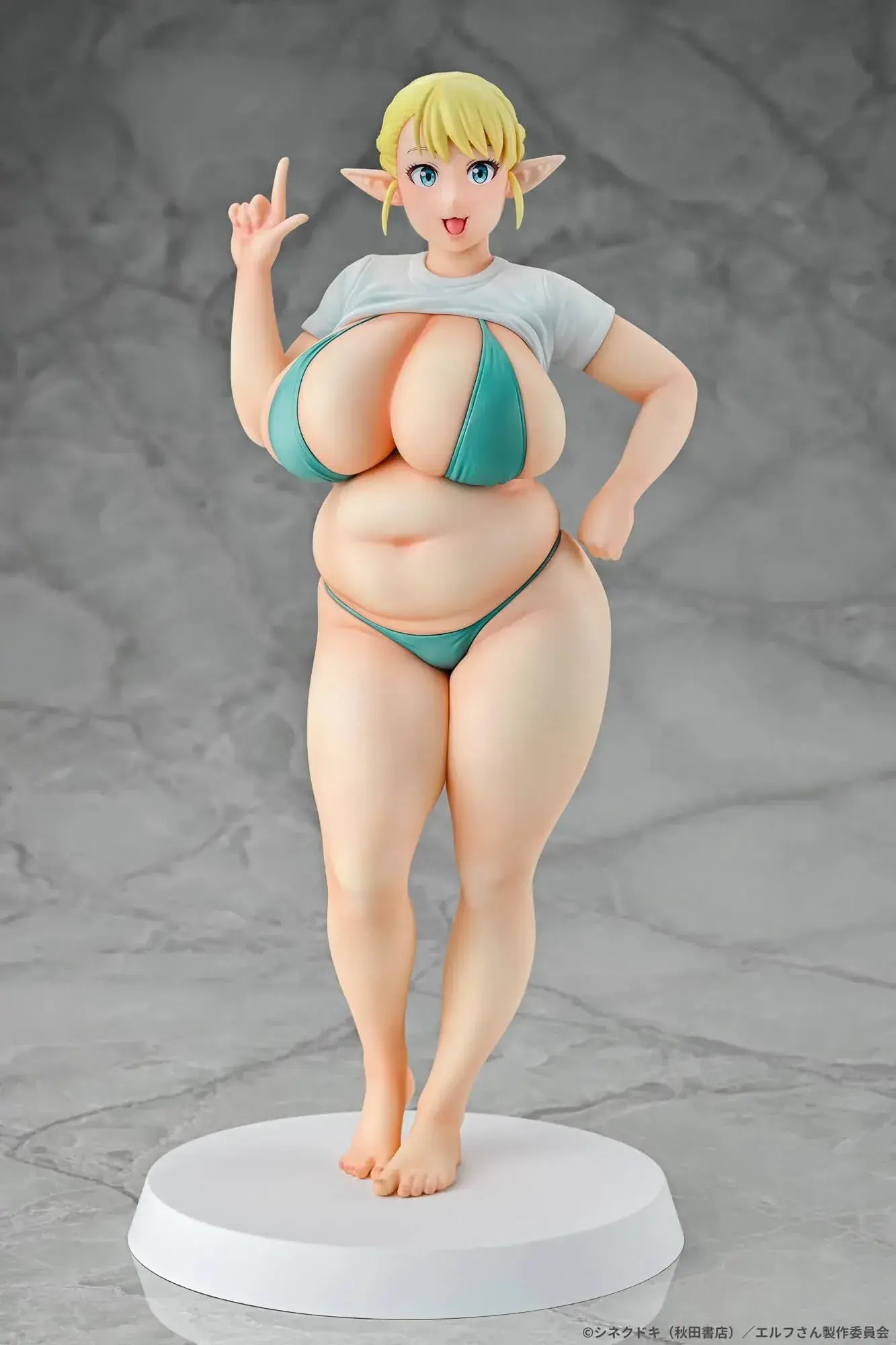 Q-Six Plus Sized Elf Erufuda One Seventh Scale PVC Figure
