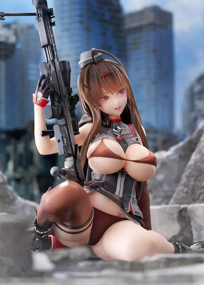 QuesQ Dolls Front Line DSR50 Heavy Scratch 1 7 PVC Figure