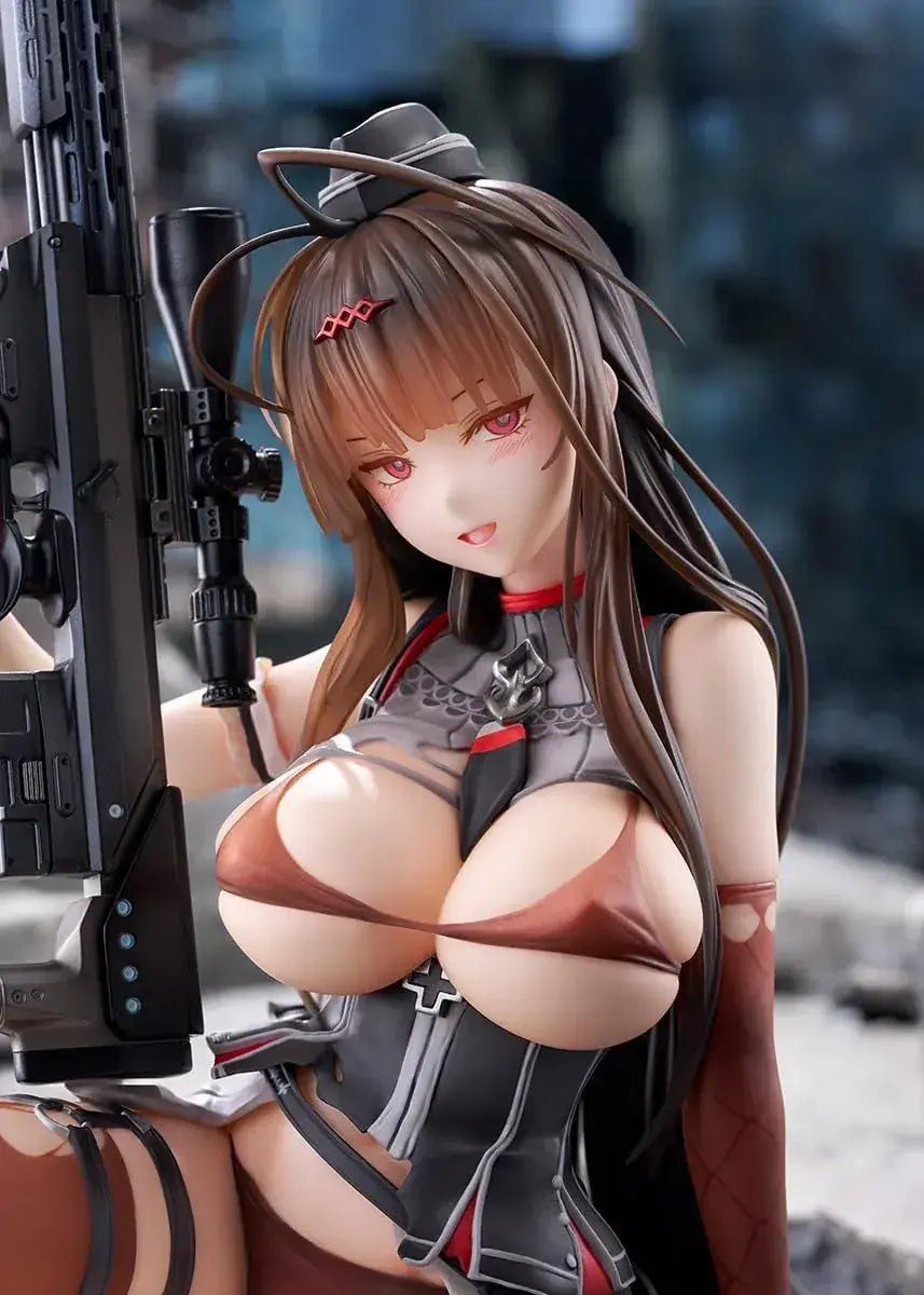 QuesQ Dolls Front Line DSR50 Heavy Scratch 1 7 PVC Figure
