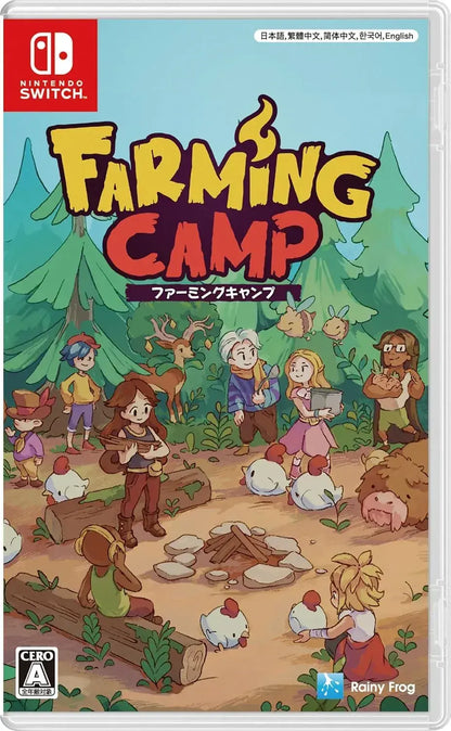Rainy Frog Farming Camp Video Game - Switch Amazon JP Exclusive - 2200150186014