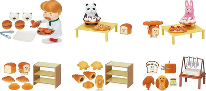 Re-Ment Pandorobo Uncle Specialty Baker PVC Figure Box
