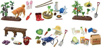 Re-Ment Petite Sample Vegetable Cultivation Box Set