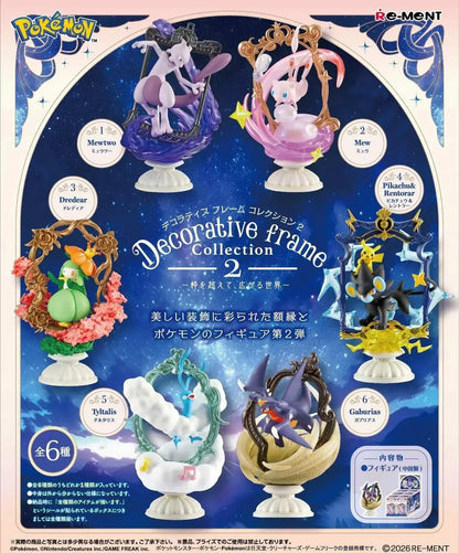 Re-Ment Pokemon Decorative Frame Collection Set 2 Miniatures