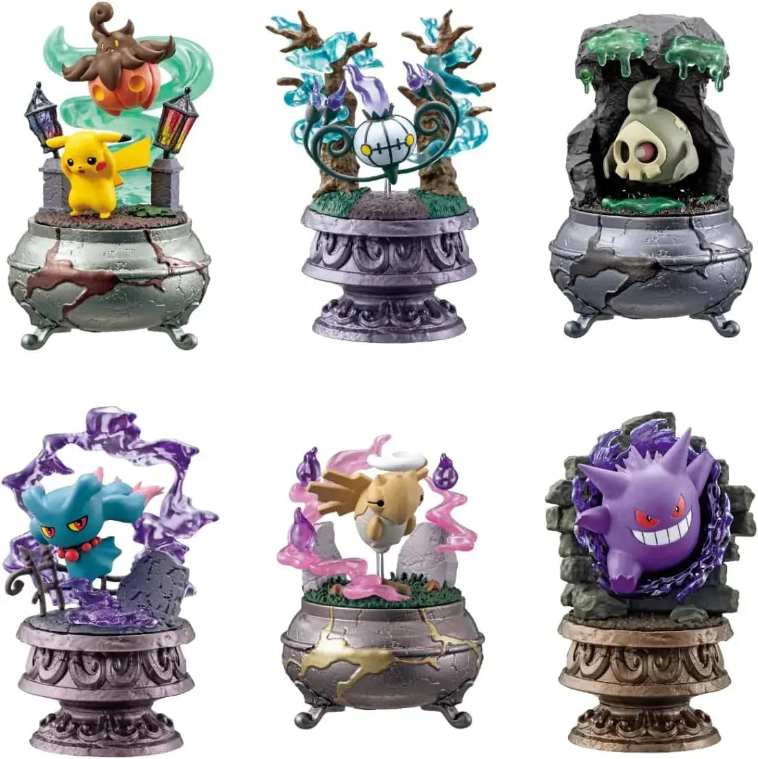 Re-Ment Pokemon Little Night Collection 2 Figure Box Set