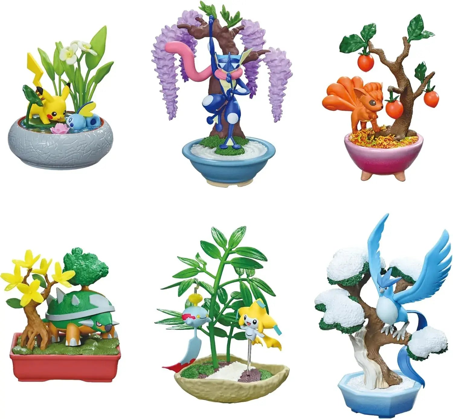 Re-Ment Pokemon Pocket Bonsai Changing Seasons 1 Box