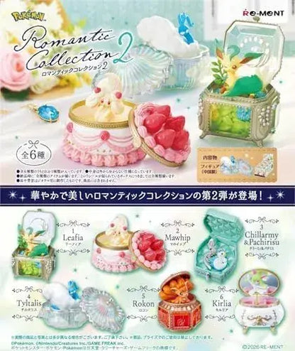 Re-Ment Pokemon Romantic Collection 2 Miniature Box PVC Figure