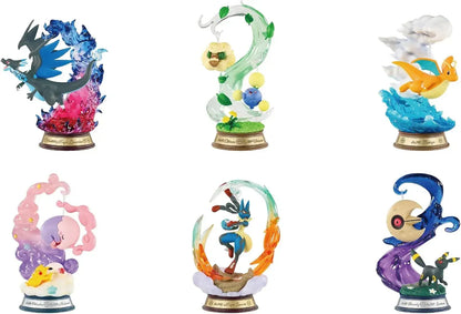 Re-Ment Pokemon Swing Vignette Collection 4 Figure Box