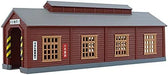 Rokuhan Z Gauge S051-2 Wooden Engine Shed Brown Model