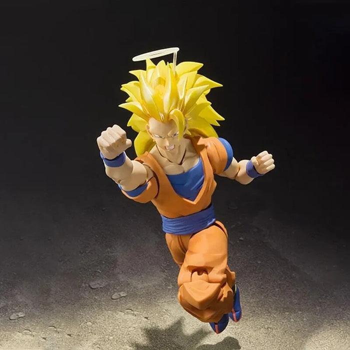 Bandai SHFiguarts Super Saiyan 3 Son Goku Action Figure Collectible Toy
