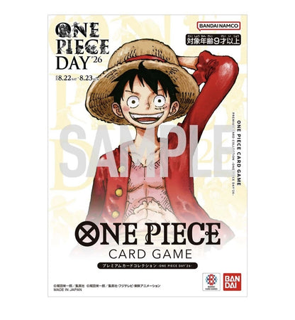 Bandai ONE PIECE DAY'26 Premium TCG Card Game Collection