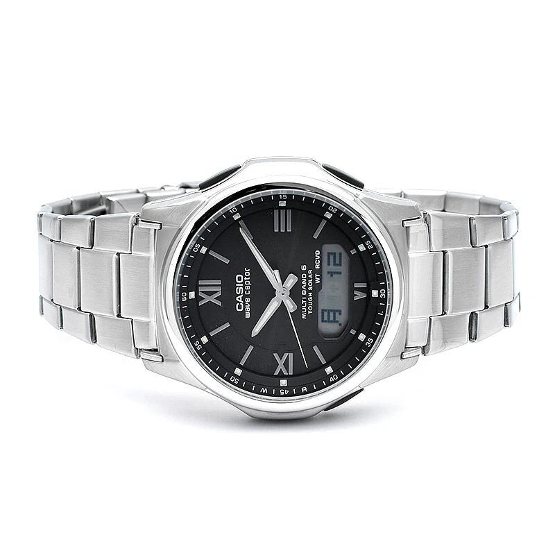 Casio Wave Cepta Wva-m630d-1a4jf Multiband 6 Solar Radio Men's Watch In Box