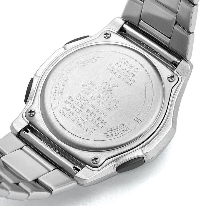 Casio Wave Cepta Wva-m630d-1a4jf Multiband 6 Solar Radio Men's Watch In Box