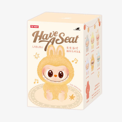 Pop Mart LABUBU THE MONSTERS Have a Seat Plush series [Assortment Box]