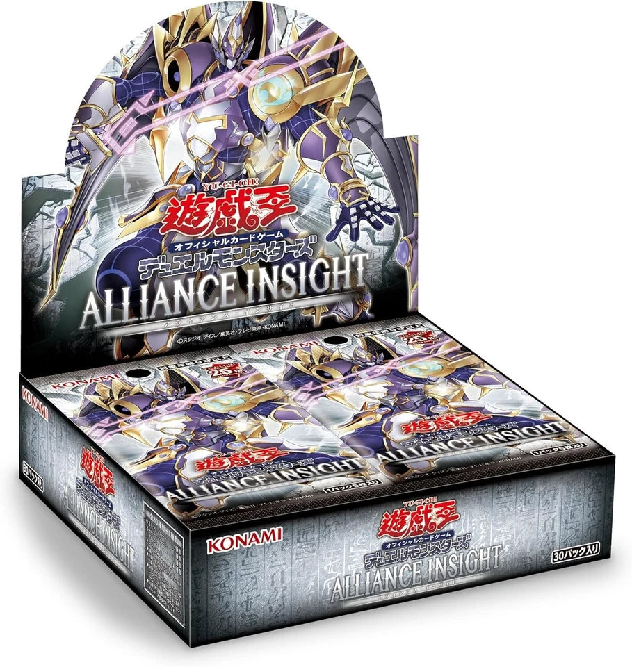 Konami Yu-Gi-Oh! OCG Duel Monsters Alliance Insight Booster Pack Box TCG JAPAN, 1 Box