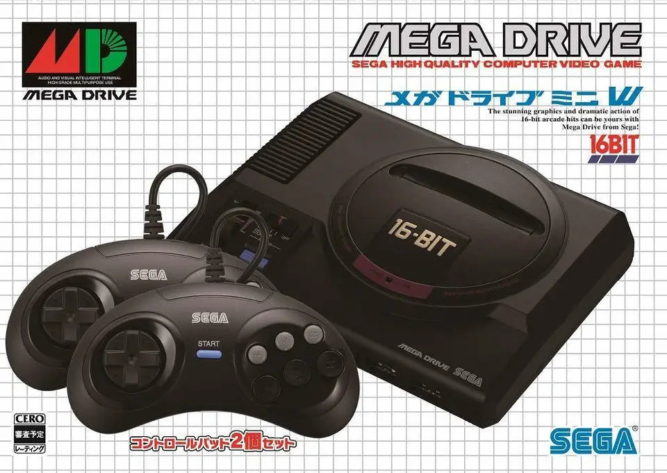 Sega Mega Drive Mini W New