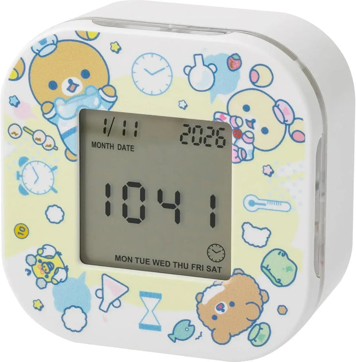 San-X Rilakkuma EM33901 Alarm Clock Compact