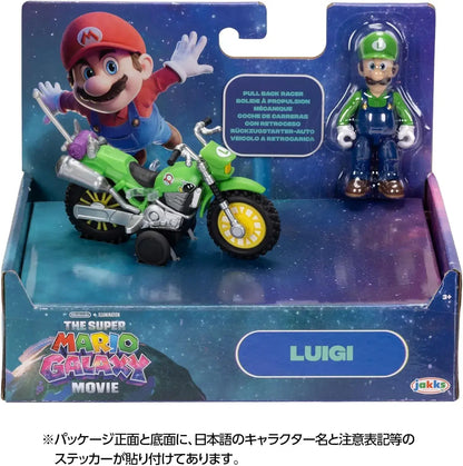 San Ying Trading Super Mario Galaxy Movie Pull Back Cart Luigi