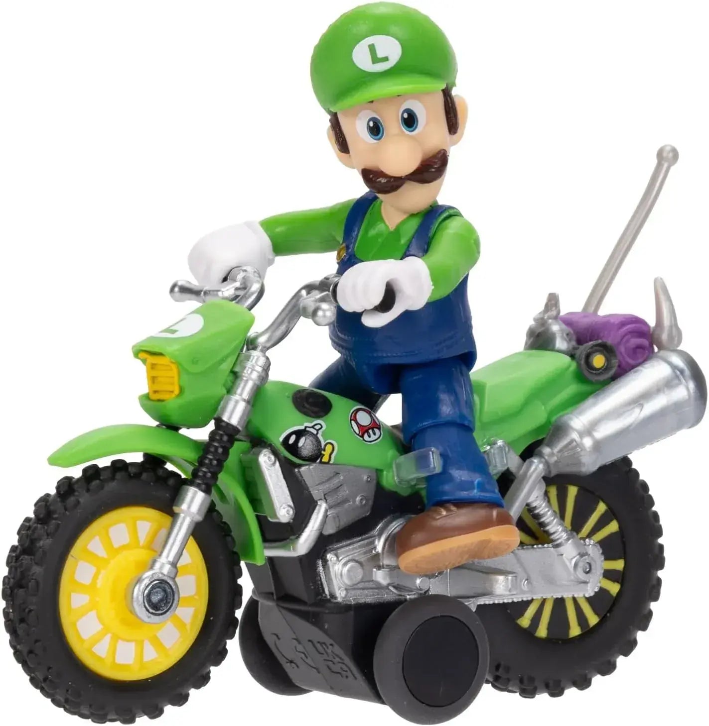 San Ying Trading Super Mario Galaxy Movie Pull Back Cart Luigi