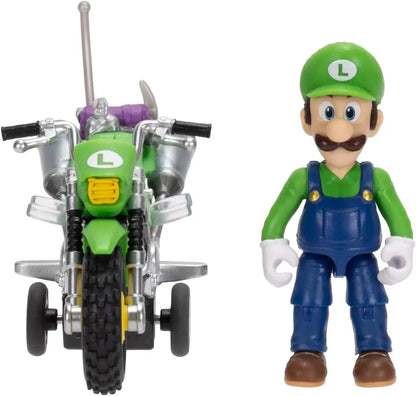 San Ying Trading Super Mario Galaxy Movie Pull Back Cart Luigi
