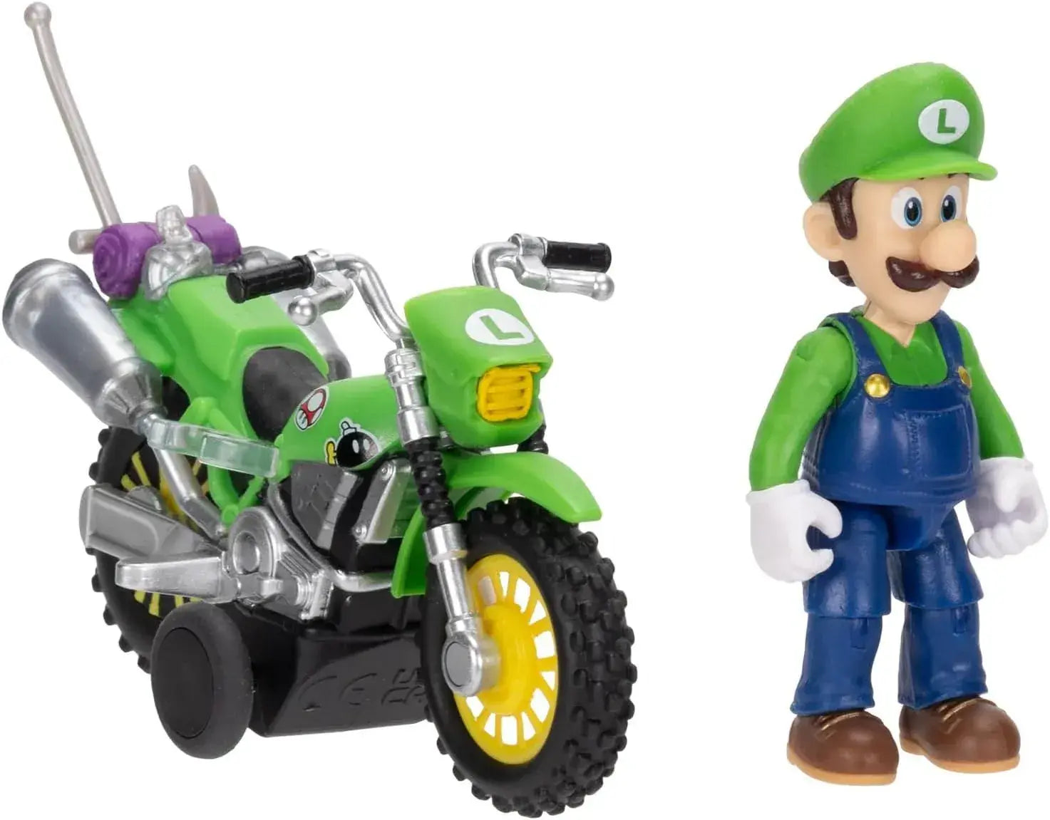 San Ying Trading Super Mario Galaxy Movie Pull Back Cart Luigi