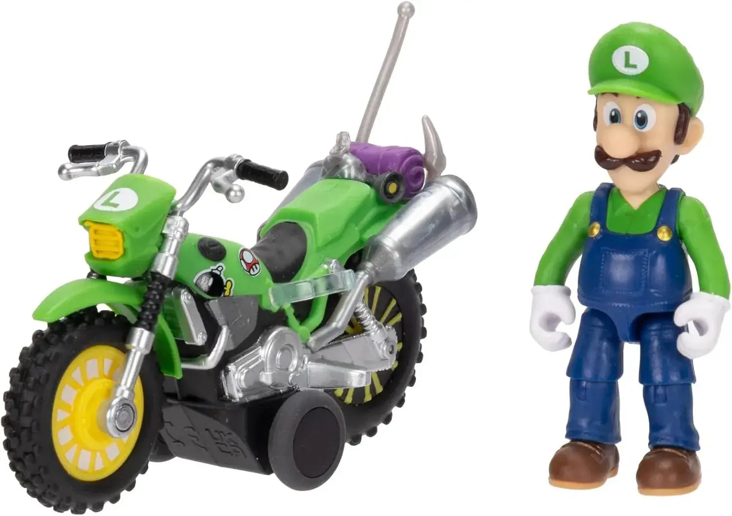 San Ying Trading Super Mario Galaxy Movie Pull Back Cart Luigi
