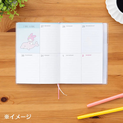 Sanrio B6 Diary Block Type 2026 My Melody Planner Notebook