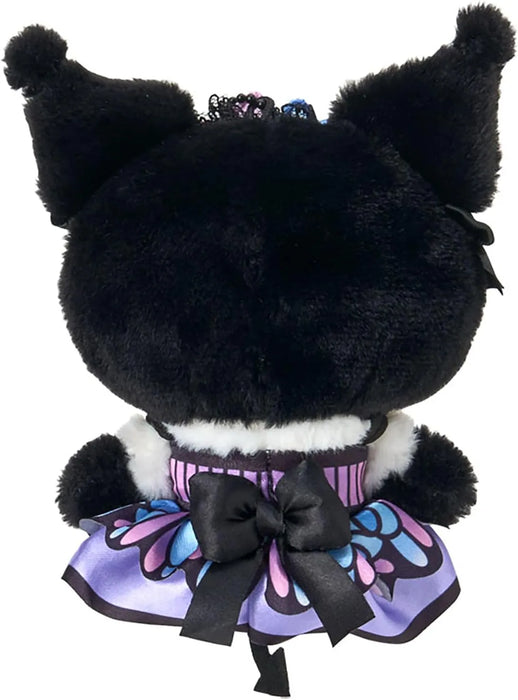 Sanrio Butterfly Mascot Holder Chrome Keychain for Ages 6 and Up Sanrio