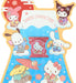 Sanrio Characters Pouch with Stickers Cute and Durable Sanrio 093726