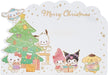 Sanrio Christmas Mini Message Card with Characters and Ornaments Pack JXMN 10-5 Vendor