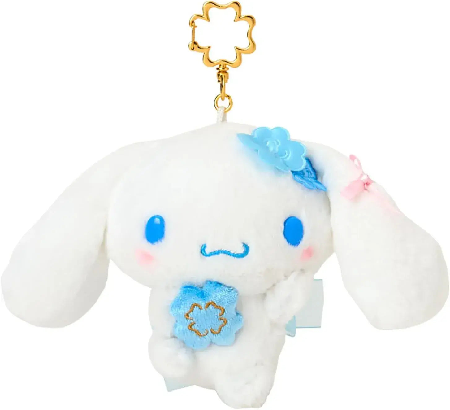 Sanrio Cinnamoroll Mascot Holder Accessory - Cinnamon Roll - 4550624612074