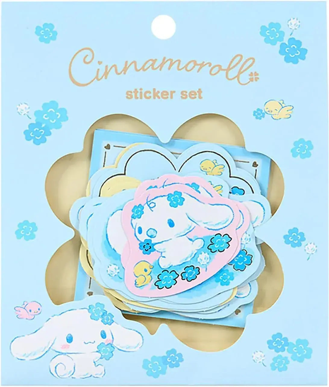 Sanrio Cinnamoroll Mascot Holder Accessory - Sticker Set - 4550624789080