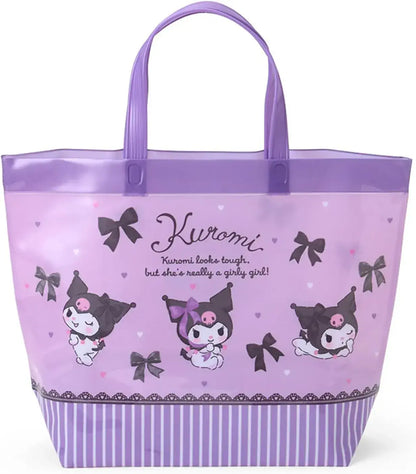 Sanrio Clear Boston Bag Stylish Handbag - Pool Chrome - 4550624742108