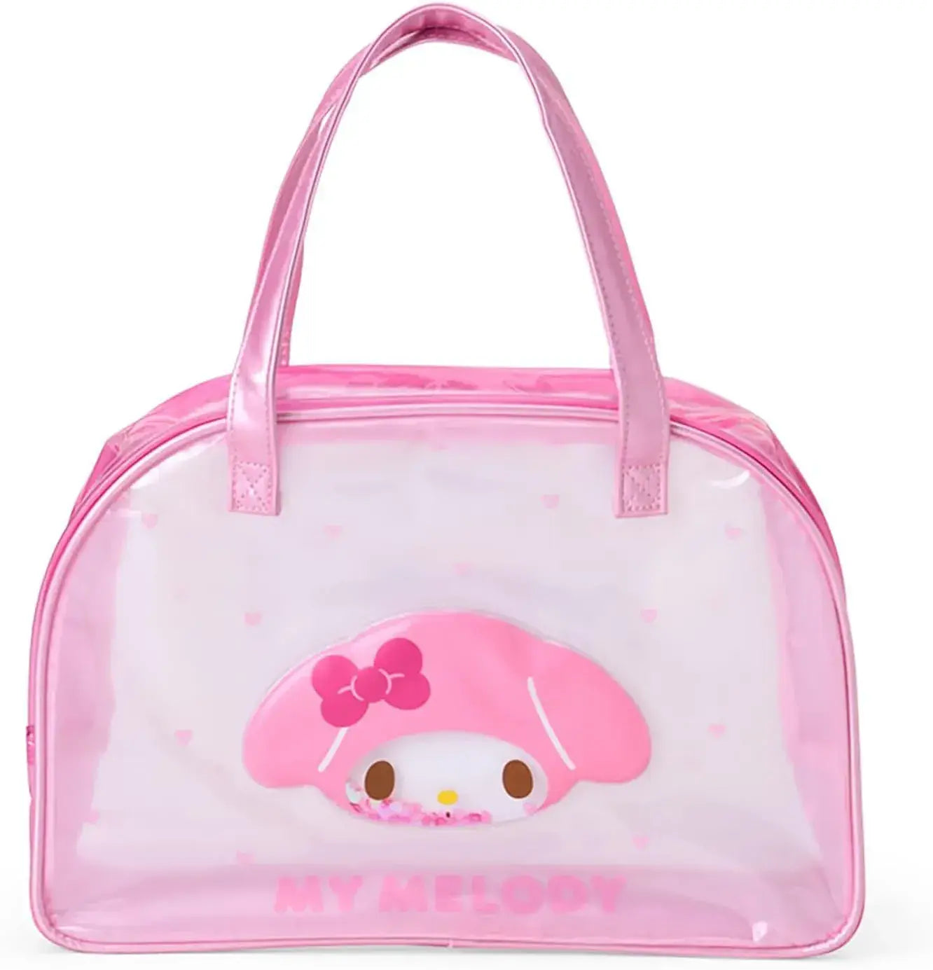 Sanrio Clear Boston Bag Stylish Handbag - My Melody - 4550624742207