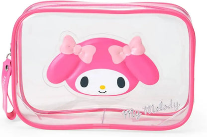 Sanrio Clear Pouch Character Goods Small Case - My Melody - 4550624750493