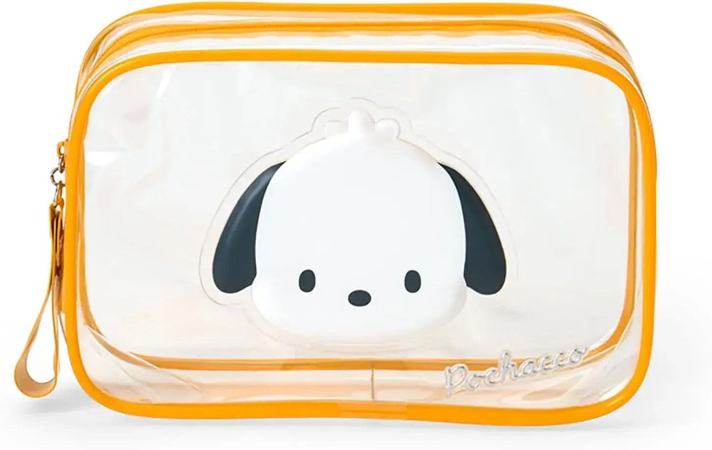 Sanrio Clear Pouch Character Goods Small Case - Pochacco - 4550624750844