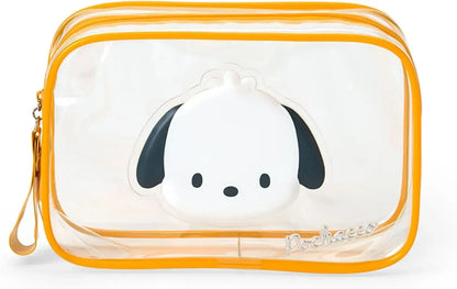 Sanrio Clear Pouch Character Goods Small Case - Pochacco - 4550624750844