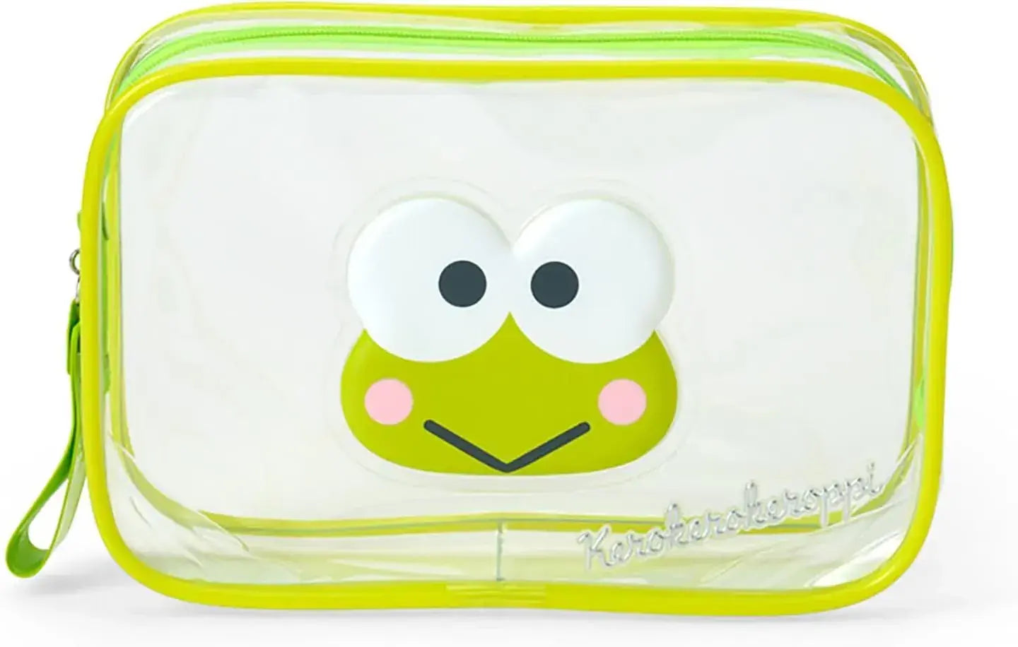 Sanrio Clear Pouch Character Goods Small Case - Kerokerokuropi - 4550624750905