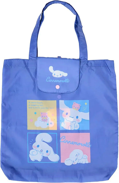 Sanrio Eco Bag Character Tote Bag - Cinnamorol M - 4550624779104