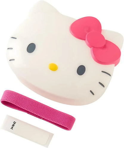 Sanrio Face-shaped Hello Kitty Lunch Box Microwave Safe Without Lid