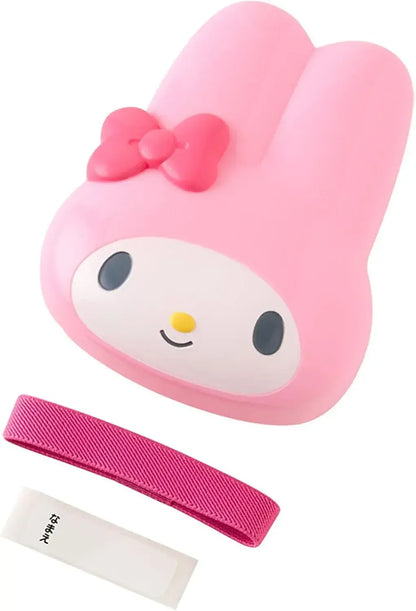 Sanrio Face-shaped Hello Kitty Lunch Box Microwave Safe Without Lid - My Melody - 4550624655767