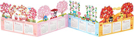 Sanrio Japanese Christmas Card Message Card with Sanrio Characters Calendar Sanrio