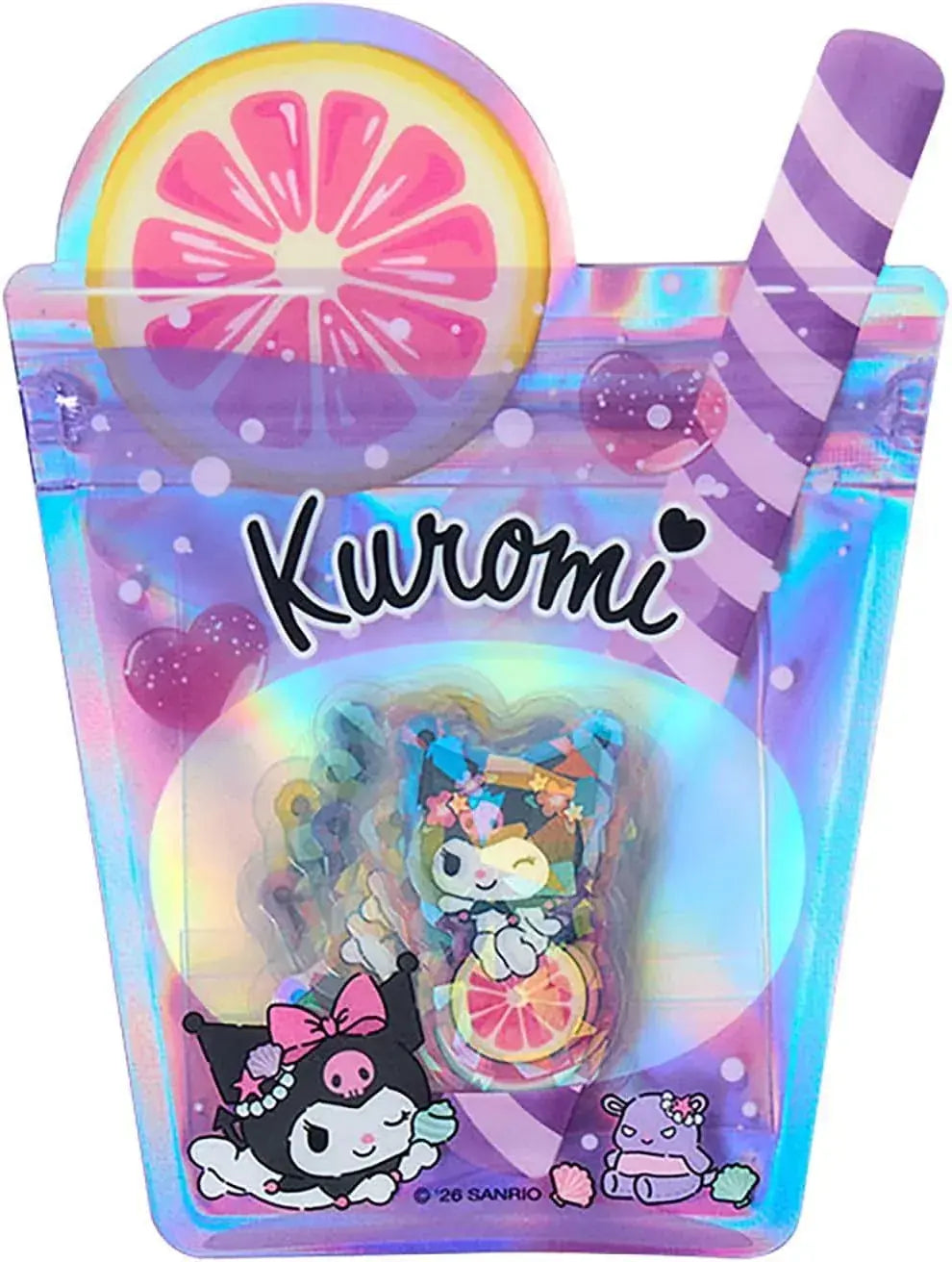 Sanrio Kuromi Summer Sticker Set Age 3 Plus