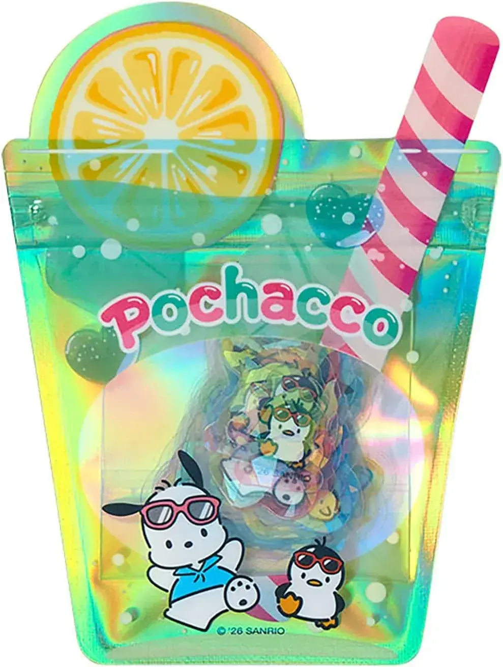 Sanrio Kuromi Summer Sticker Set Age 3 Plus - Pochacco - 4550624769563