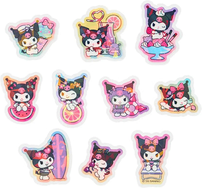Sanrio Kuromi Summer Sticker Set Age 3 Plus