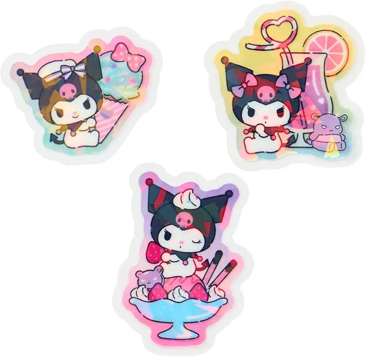 Sanrio Kuromi Summer Sticker Set Age 3 Plus
