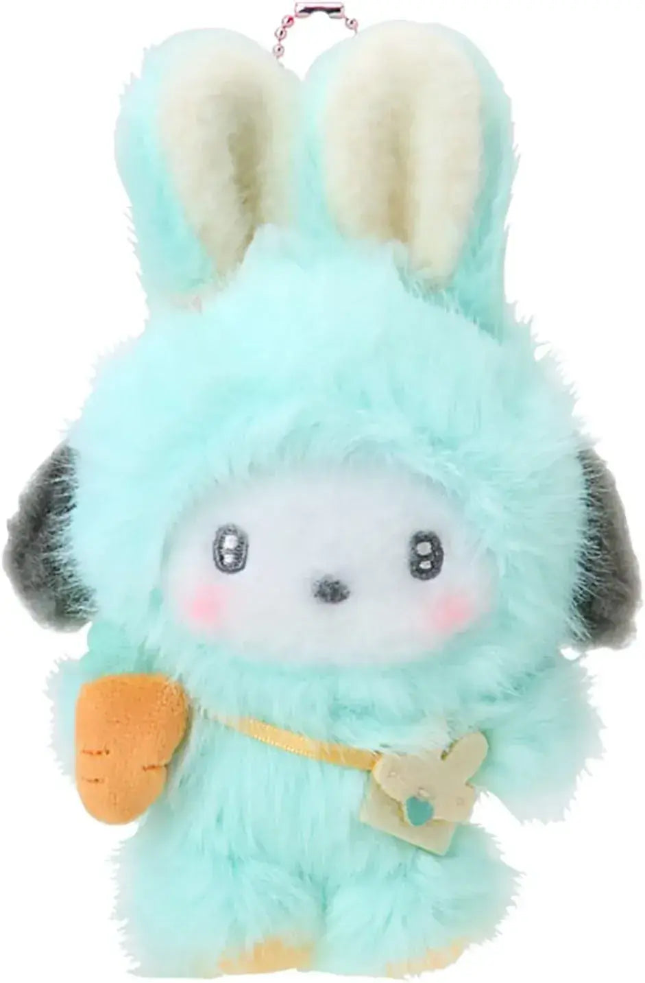 Sanrio Mascot Holder Fluffy Rabbit Party Character Accessory - Pochacco - 4550624631693